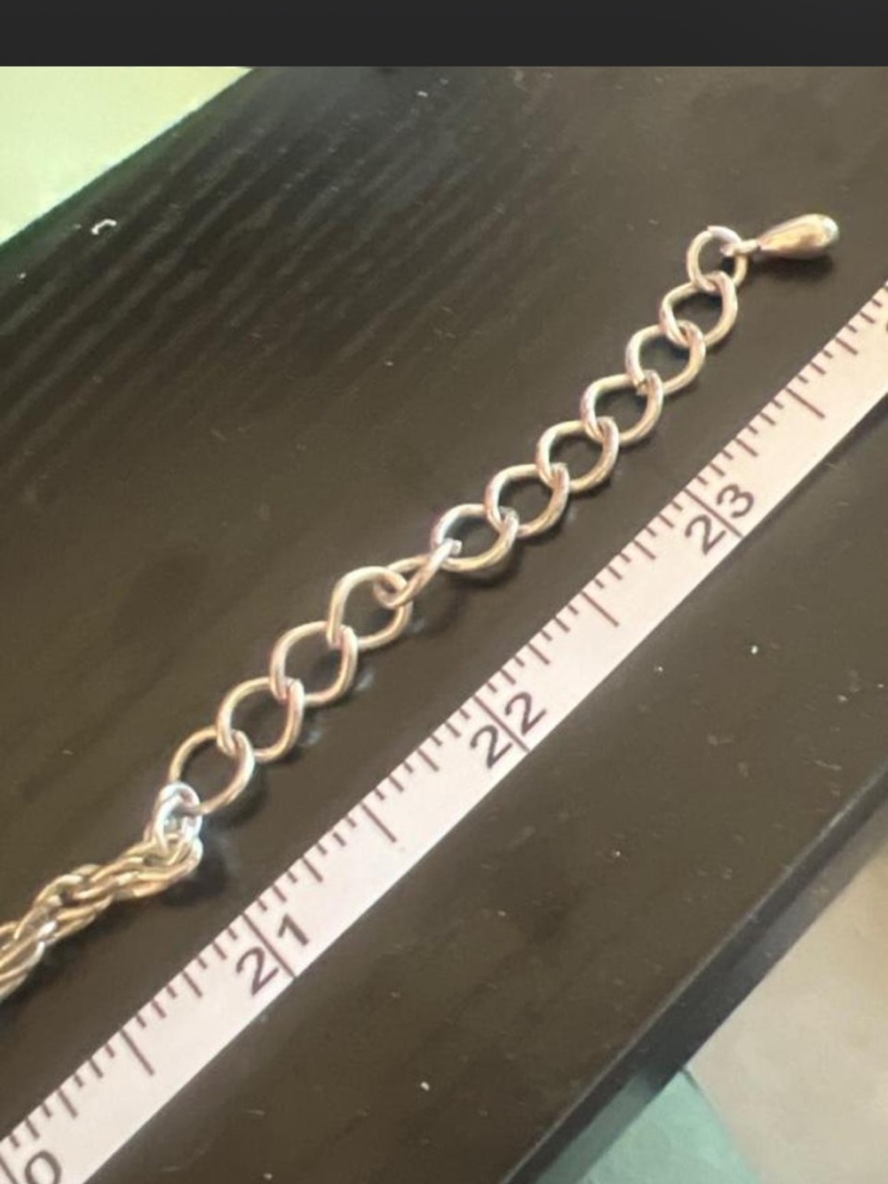 Silver-Tone Adjustable Link Bracelet
